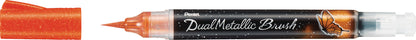 PENTEL Brushpen Dual Metallic XGFH-8 assortiert 8 Stück
