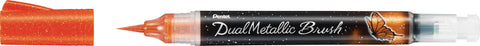 PENTEL Brushpen Dual Metallic XGFH-8 assortiert 8 Stück