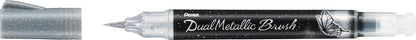 PENTEL Brushpen Dual Metallic XGFH-8 assortiert 8 Stück