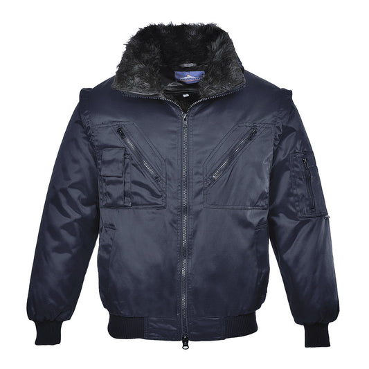 Portwest PJ10 Arbeitsjacke – Marine – robust & funktional