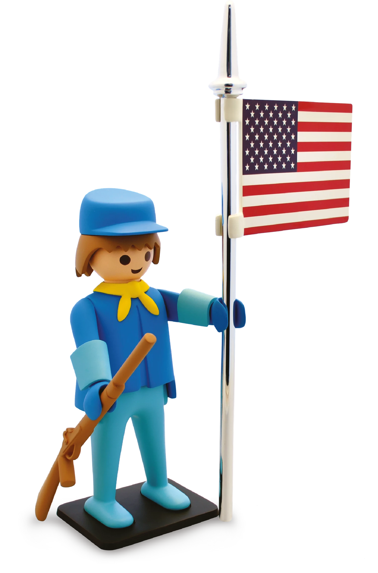 PLAYMO VINTAGE FIG. LE CAVALIER AMERICAIN