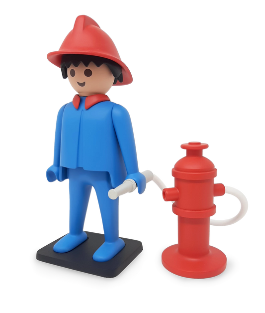 PLAYMO VINTAGE FIG. LE POMPIER
