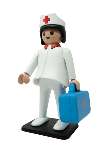 PLAYMO VINTAGE FIG. L'INFIRMIERE