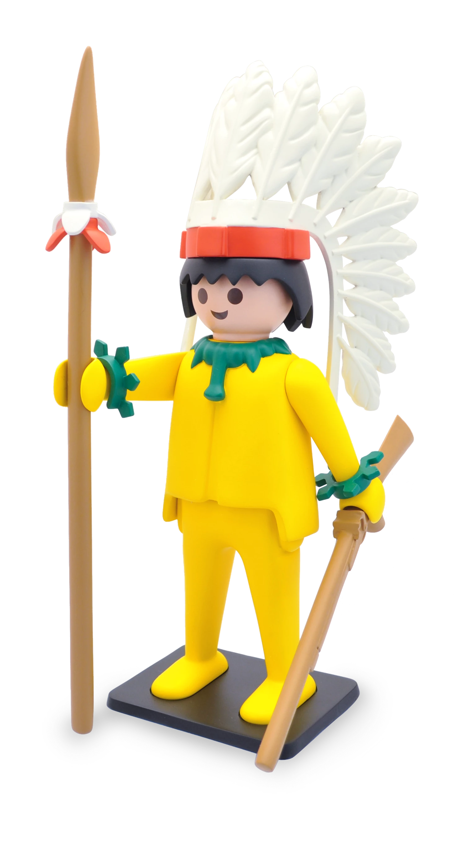 PLAYMO VINTAGE FIG. LE CHEF INDIEN