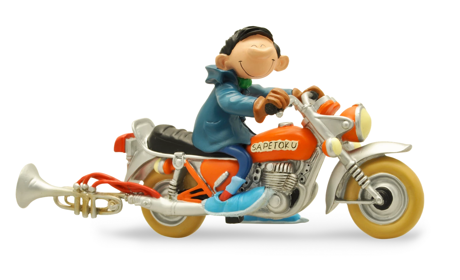 SAMMELFIG.GASTON ET LA MOTO SAPETOKU