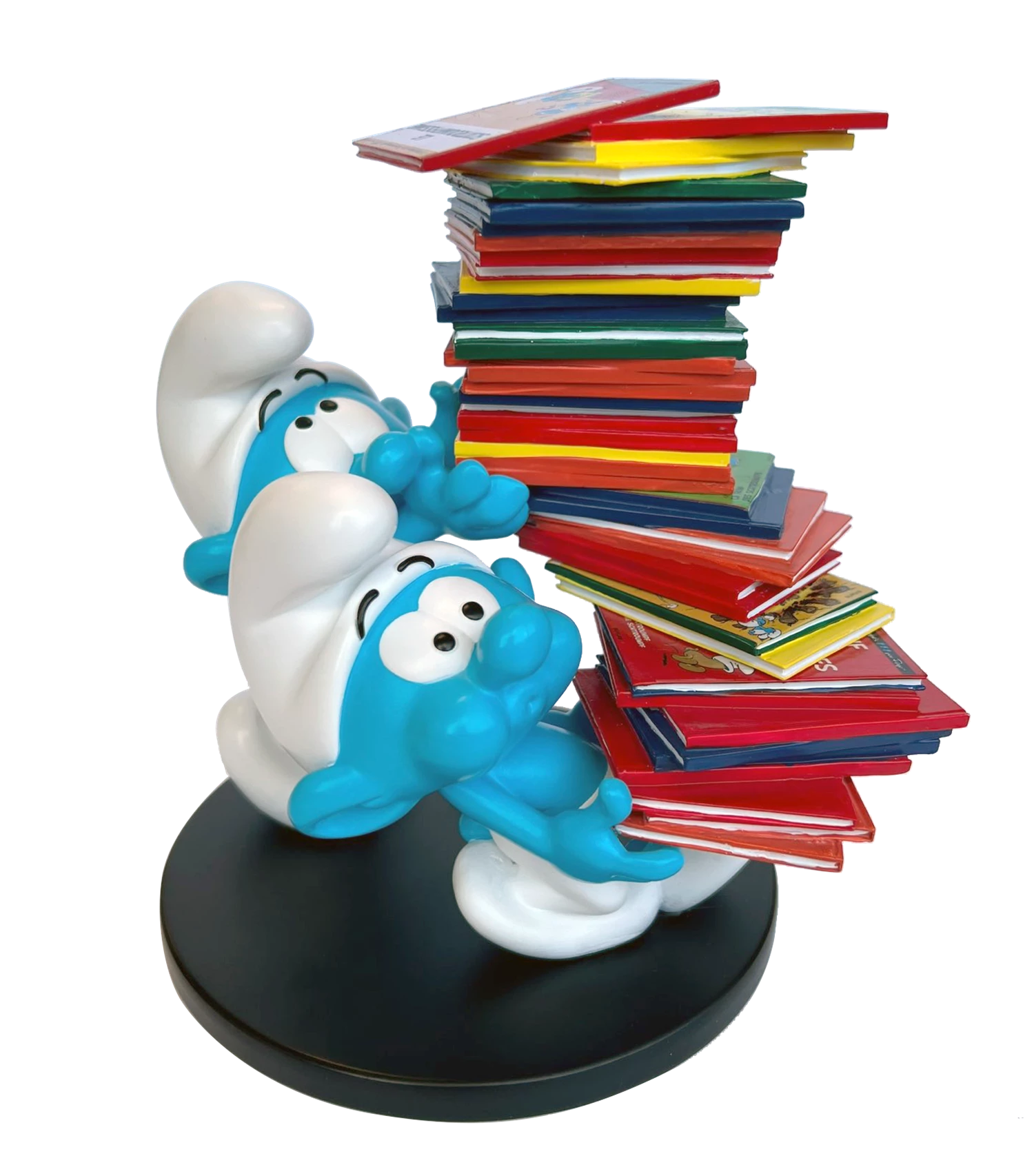 SAMMELFIG.LES DIE SCHLÜMPFE PILE D'ALBUM