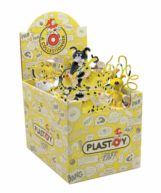 KASTEN PRESENTOIR 25 FIG. ASSORTIES MARSUPILAMI
