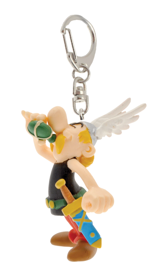 SCHLÜSSELANHÄNGER ASTERIX BUVANT LA POTION MAGIQUE