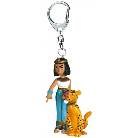 SCHLÜSSELANHÄNGER CLEOPATRE ET SA PANTHERE
