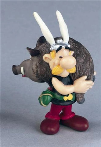 FIG ASTERIX PORTANT UN SANGLIER