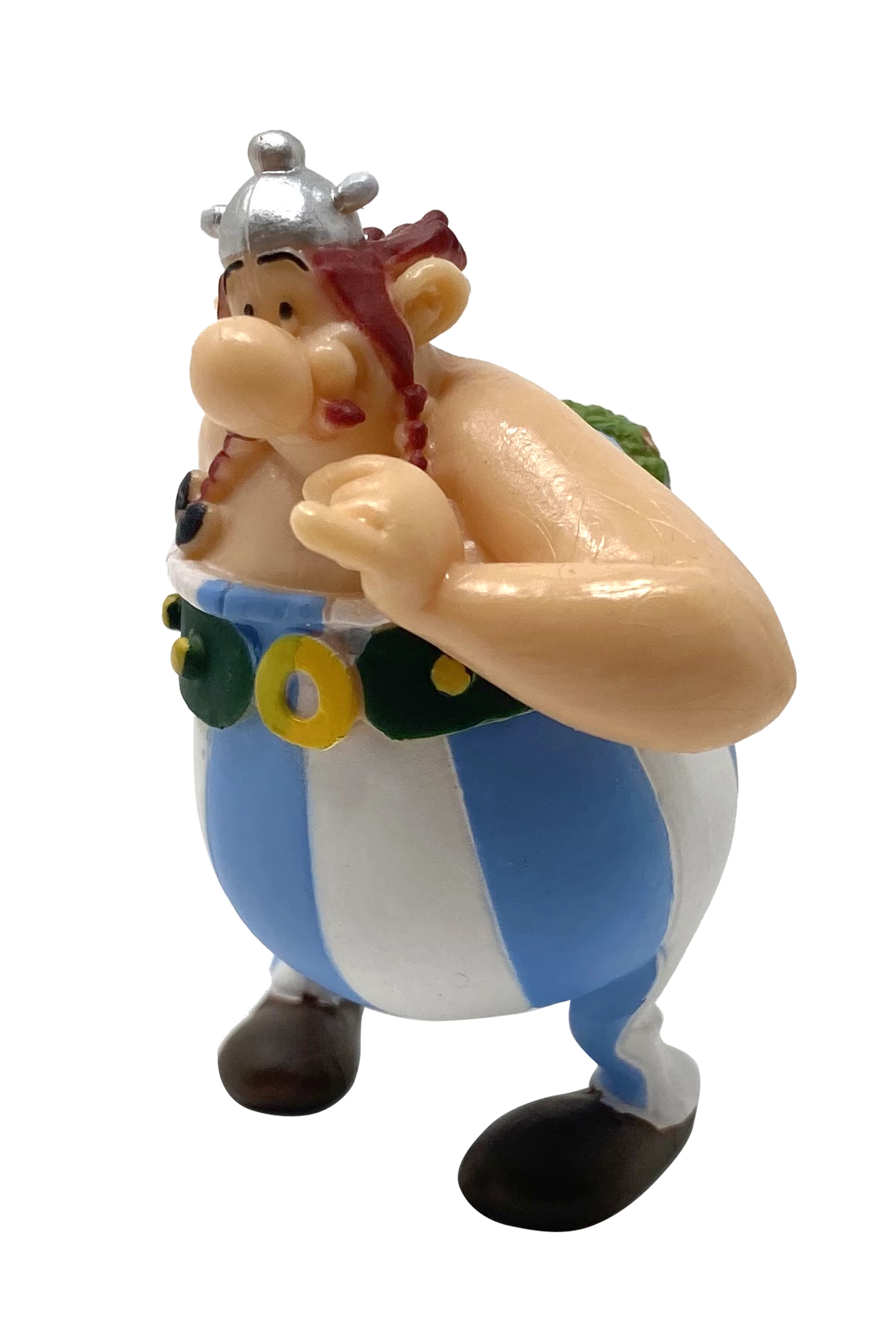 FIG OBELIX AMOUREUX AVEC BOUQUET DE FLEURS