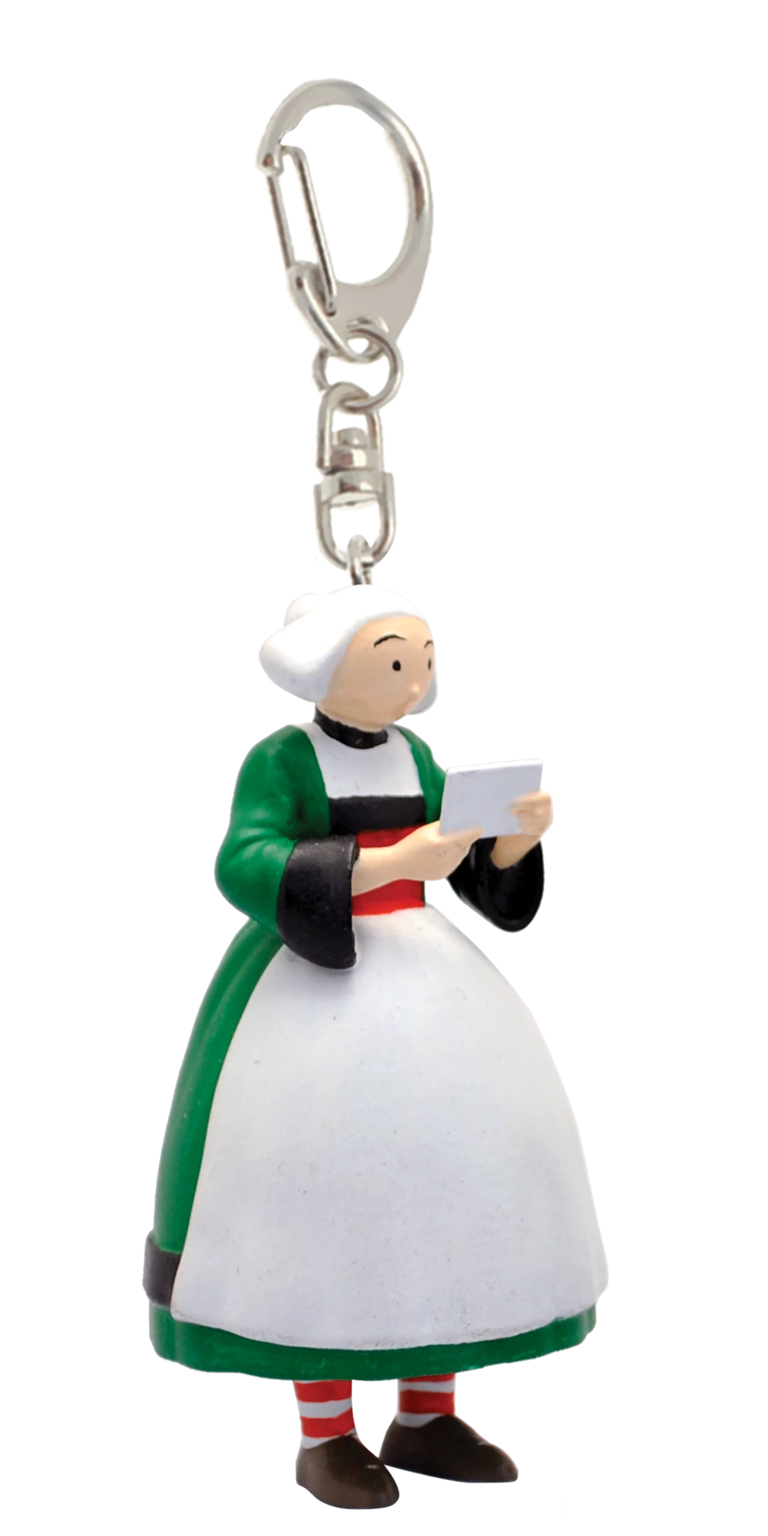 SCHLÜSSELANHÄNGER BECASSINE CARTE POSTALE