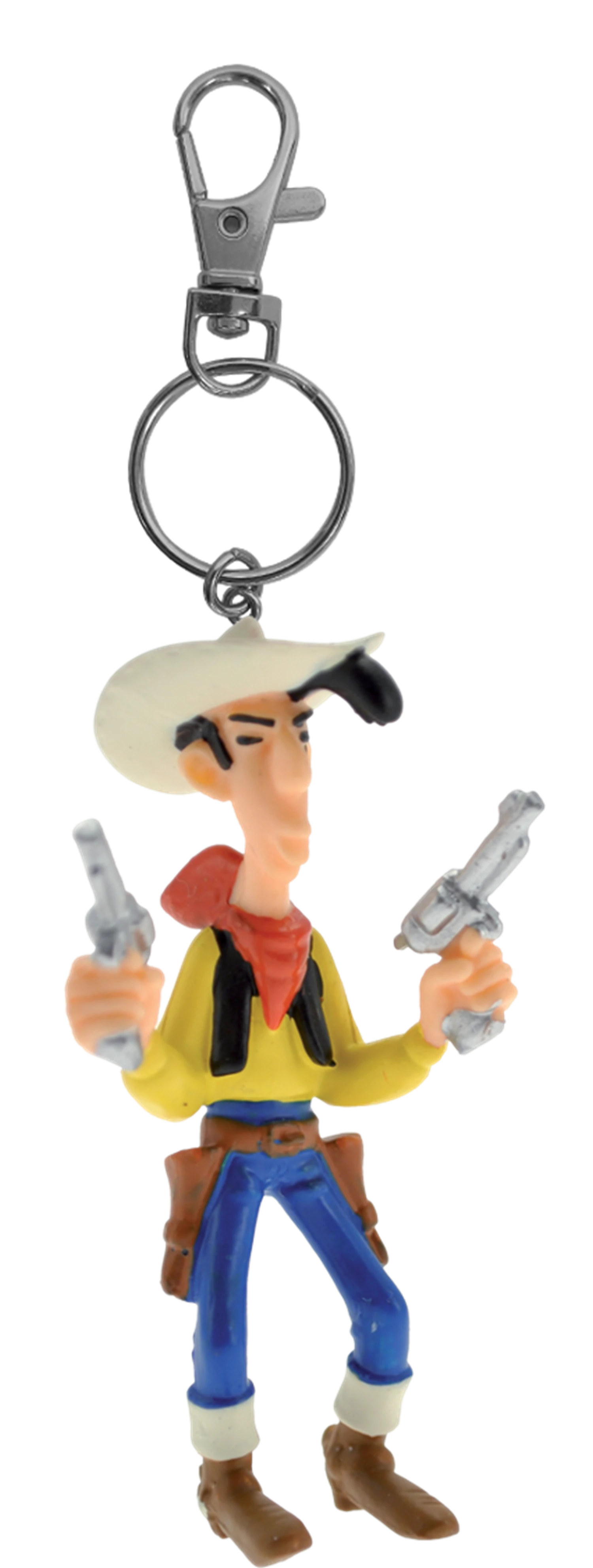 SCHLÜSSELANHÄNGER LUCKY LUKE 2 PISTOLETS