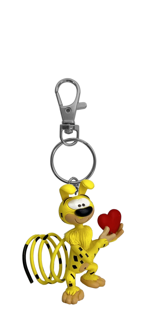 SCHLÜSSELANHÄNGER MARSUPILAMI CŒUR