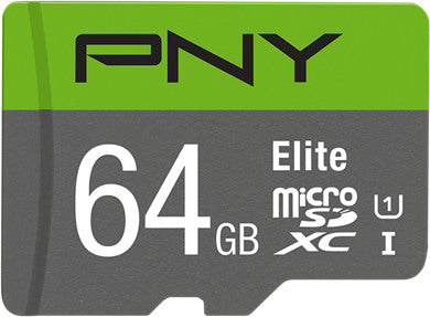 PNY micro-SDHC Elite 32GB P-SDU32GU185GW-GE UHS-I U1 & adapter