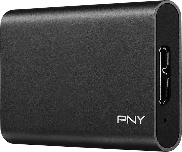 PNY Pro Elite USB 3.1 Gen 2 1TB PSD0CS2060-1TB-RB Type-C Portable SSD dark-grey