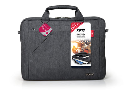 PORT Notebook Bag Sydney 135078 Toplaoding 13-14 inch grey