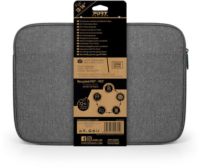 PORT Yosemite Eco Sleeve 13/14 400704 Notebook Sleeve Grey