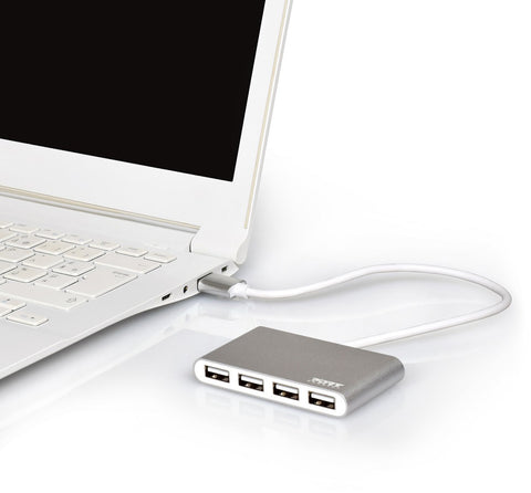 PORT USB Hub 4-ports USB 2.0 900120 Grey/White