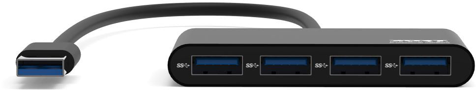 PORT USB Hub 4-ports USB 3.0 900121 black