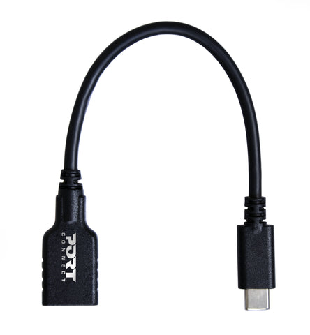 PORT Converter TypeC to USB 3.0 900133 cable 15cm black