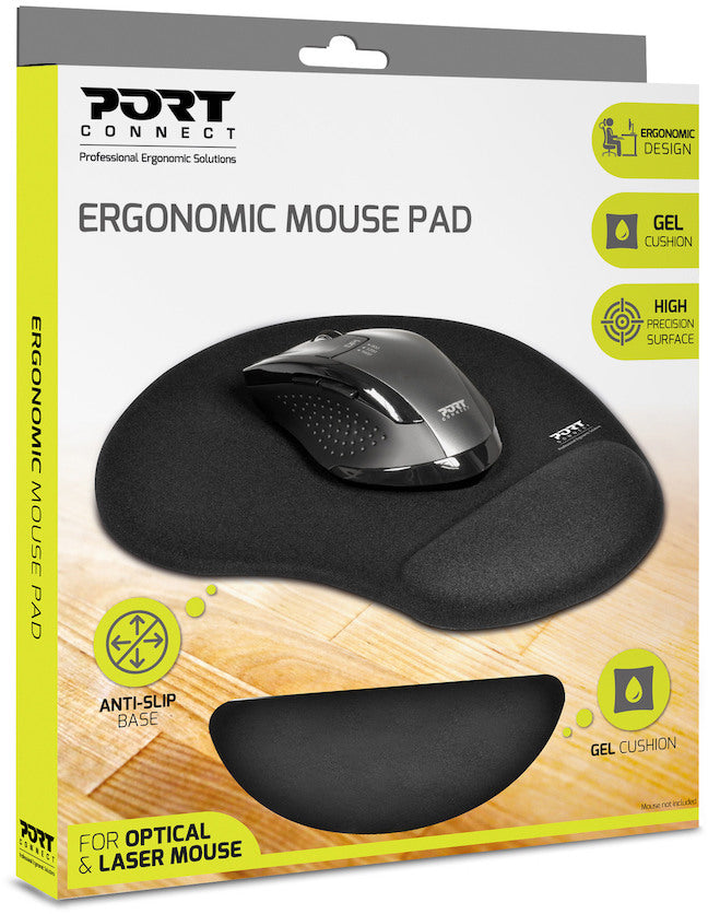 PORT Ergonomic Mouse Pad 900717 black