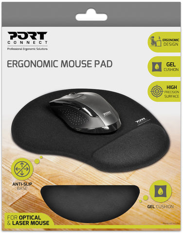 PORT Ergonomic Mouse Pad 900717 black