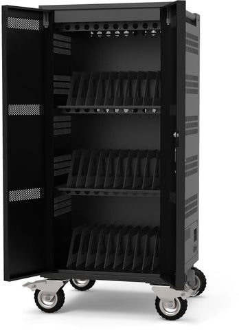 PORT Charging Cabinet 901974 30 Notebooks+Rack 1XU 19Zoll