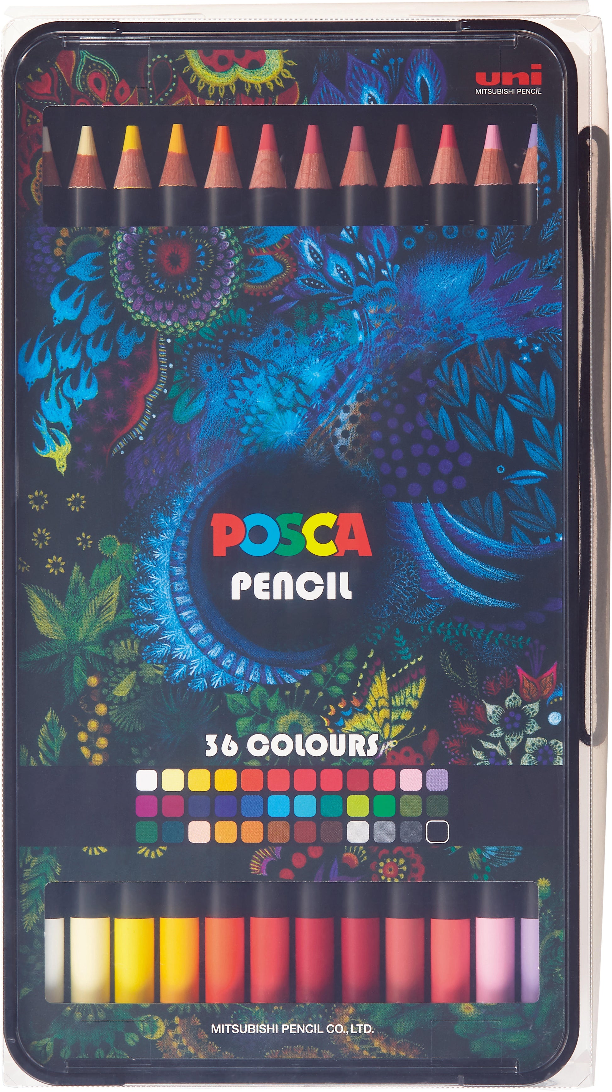 POSCA Farbstifte KPE-200 36C 36 Stück ass.