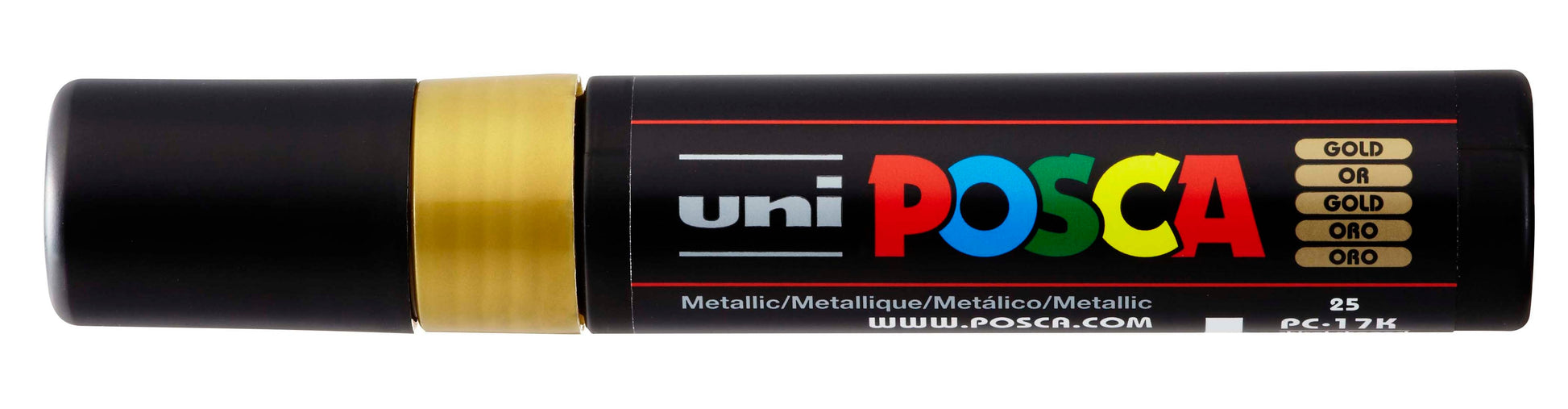 POSCA Marker 15mm PC-17K GOLD MET, gold