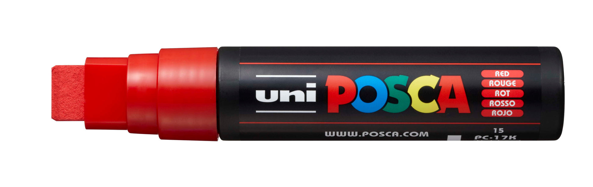 POSCA Marker 15mm PC-17K RED rot