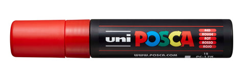 POSCA Marker 15mm PC-17K RED rot