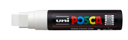 POSCA Marker 15mm PC-17K WHITE weiss, auf Wasserbasis