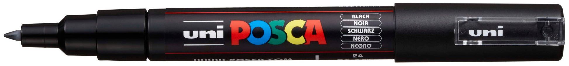 POSCA Marker 0.7mm PC-1M BLACK schwarz