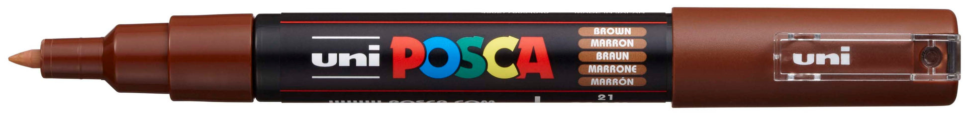 POSCA Marker 7mm PC-1M BROWN brun