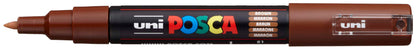 POSCA Marker 7mm PC-1M BROWN brun