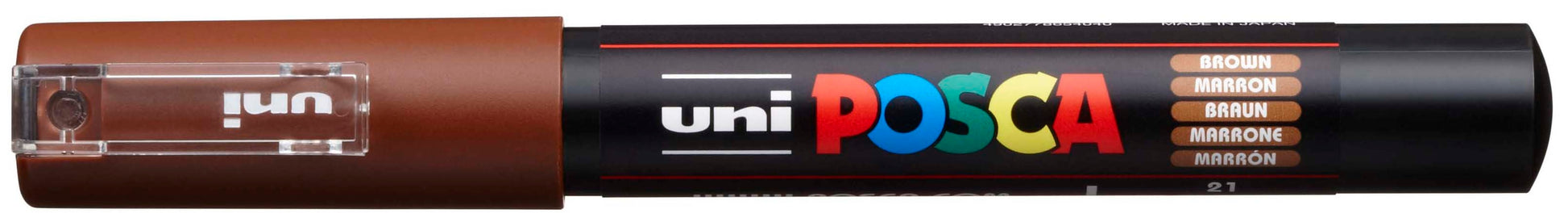 POSCA Marker 7mm PC-1M BROWN brun