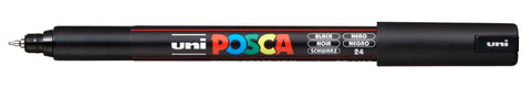 POSCA Fineliner 0.7mm PC-1MR BLACK schwarz