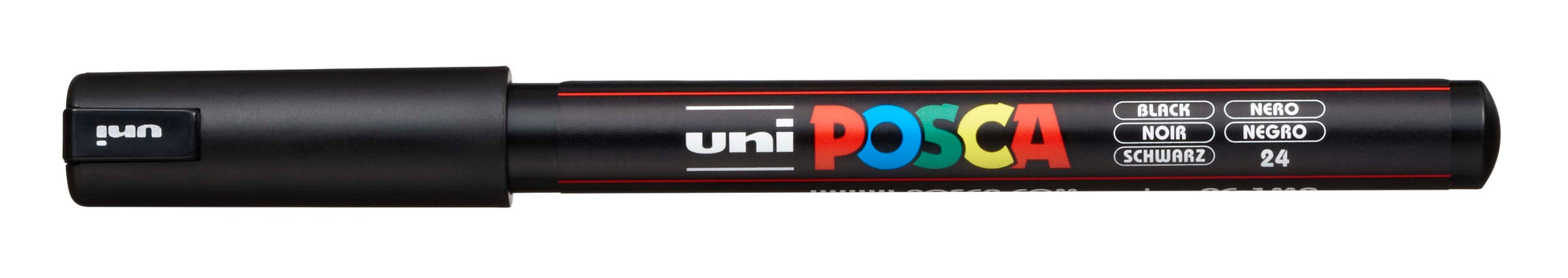 POSCA Fineliner 0.7mm PC-1MR BLACK schwarz