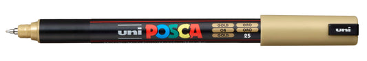 POSCA Fineliner 0.7mm PC-1MR GOLD gold
