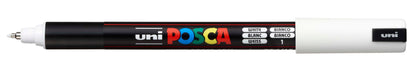 POSCA Fineliner 0.7mm PC-1MR WHITE weiss
