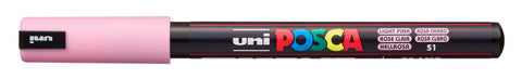 POSCA Fineliner 0.7mm PC-1MR_LIGHT PINK hellrosa