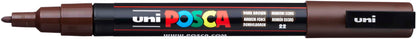 POSCA Marker 0.9-1.3mm PC-3M Dark brown dunkelbraun