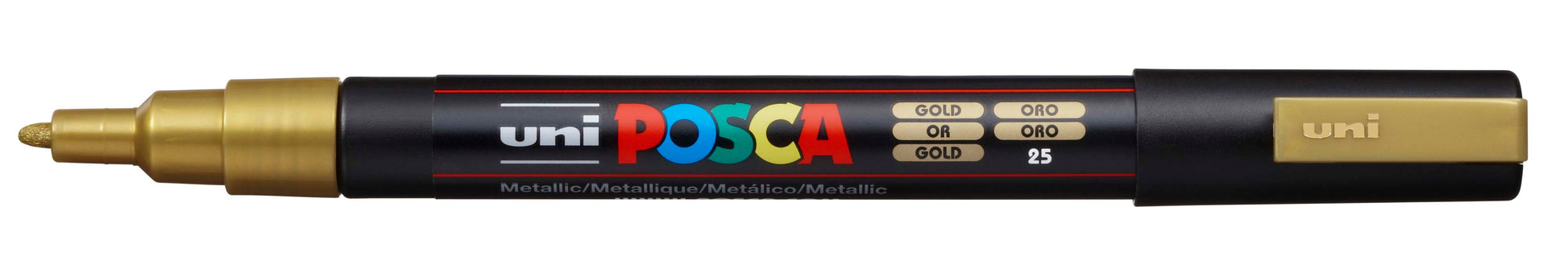 POSCA Marker 0.9-1.3mm PC-3M GOLD gold, Rundspitze