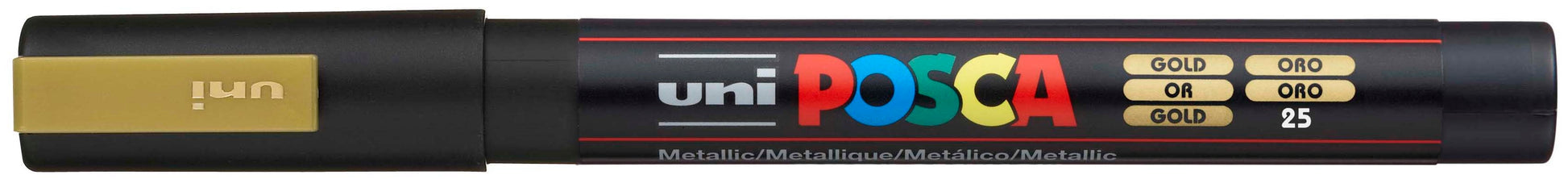 POSCA Marker 0.9-1.3mm PC-3M GOLD gold, Rundspitze
