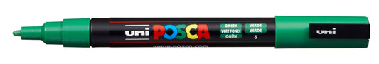 POSCA Marker 0.9-1.3mm PC-3M GREEN grün, Rundspitze