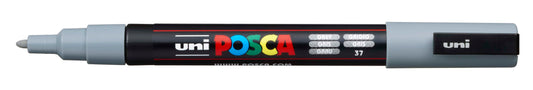 POSCA Marker 0.9-1.3mm PC-3M GREY grau, Rundspitze