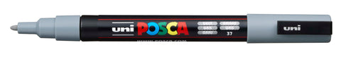 POSCA Marker 0.9-1.3mm PC-3M GREY grau, Rundspitze