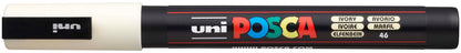 POSCA Marker 0.9-1.3mm PC-3M IVORY elfenbein, Rundspitze