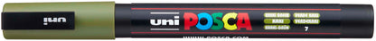 POSCA Marker 0.9-1.3mm PC-3M Khaki green khakigrün